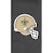 Dreamseat Silver Club Chair with New Orleans Saints Helmet Logo XZ7759002CHCDBK-PSNFL21007 - alternate 5